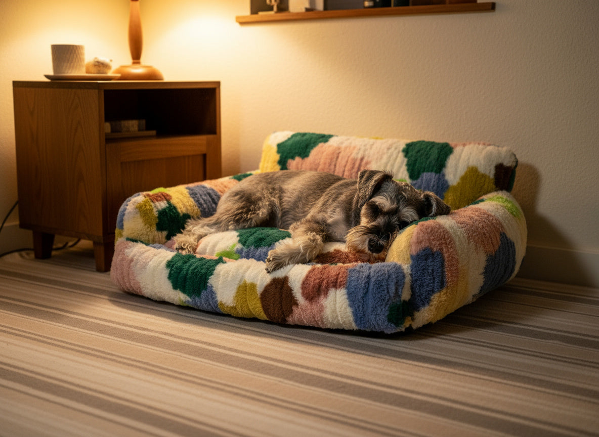 canapé chien design