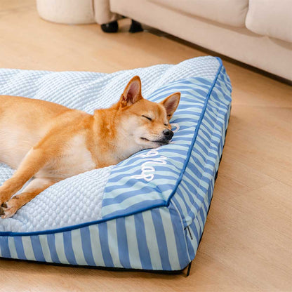 Lit pour chien rectangulaire extra large lavable - "Sieste"