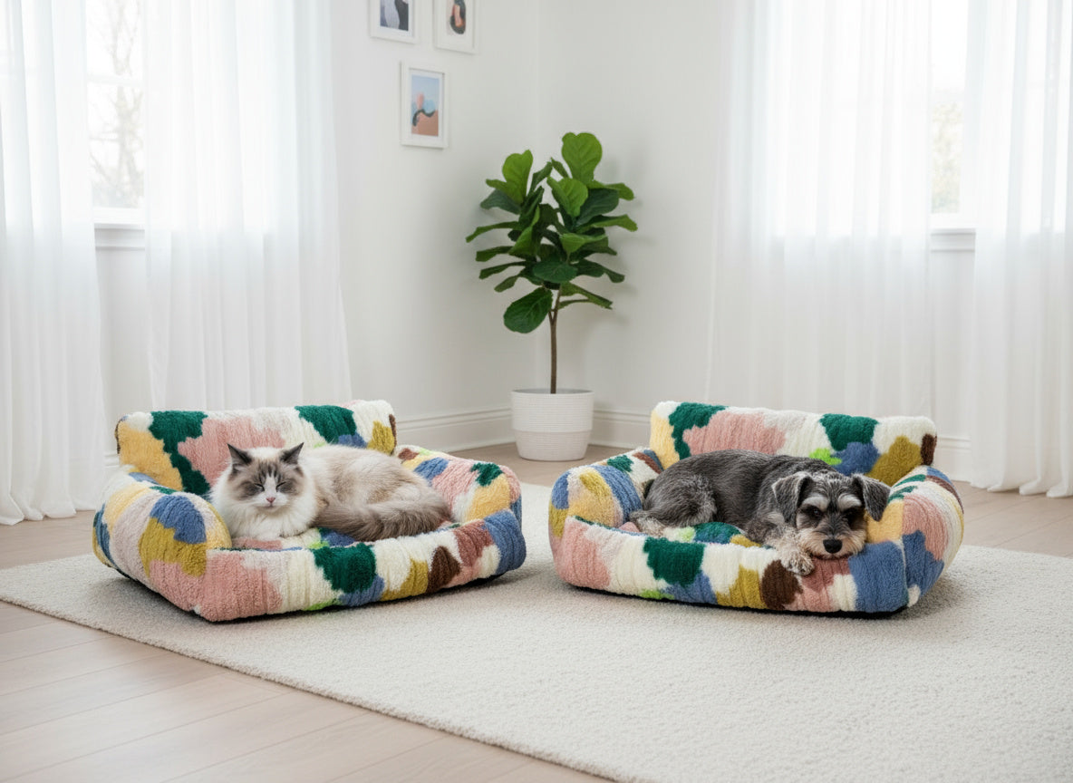 Canapé - Lit orthopédique " Zèbre "