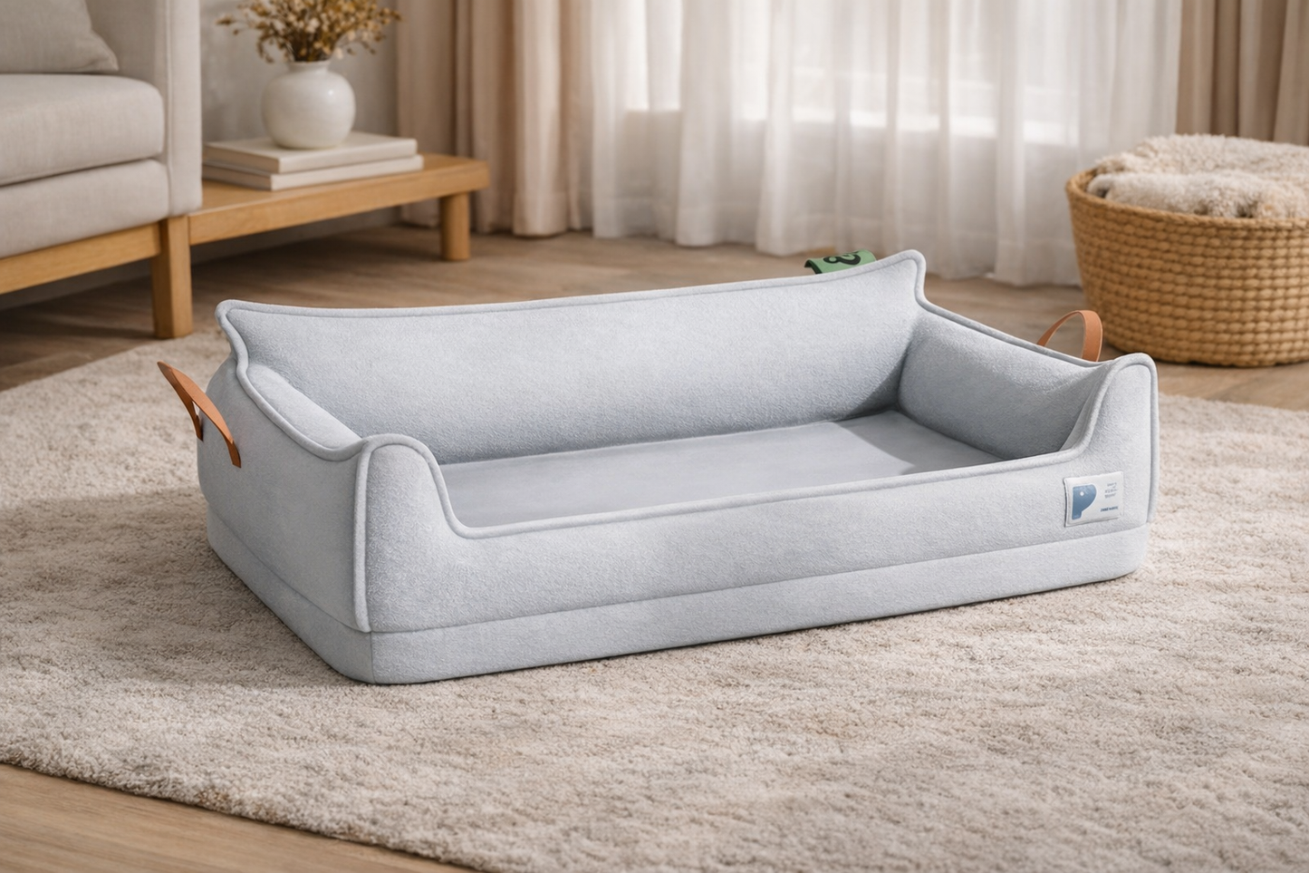 lit orthopédique impermeable chien