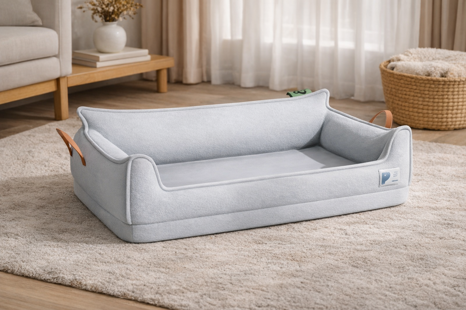 lit orthopédique impermeable chien