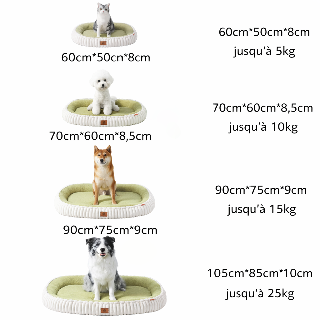 Lit pour Chien Hiver "Nuage Chaud V2"