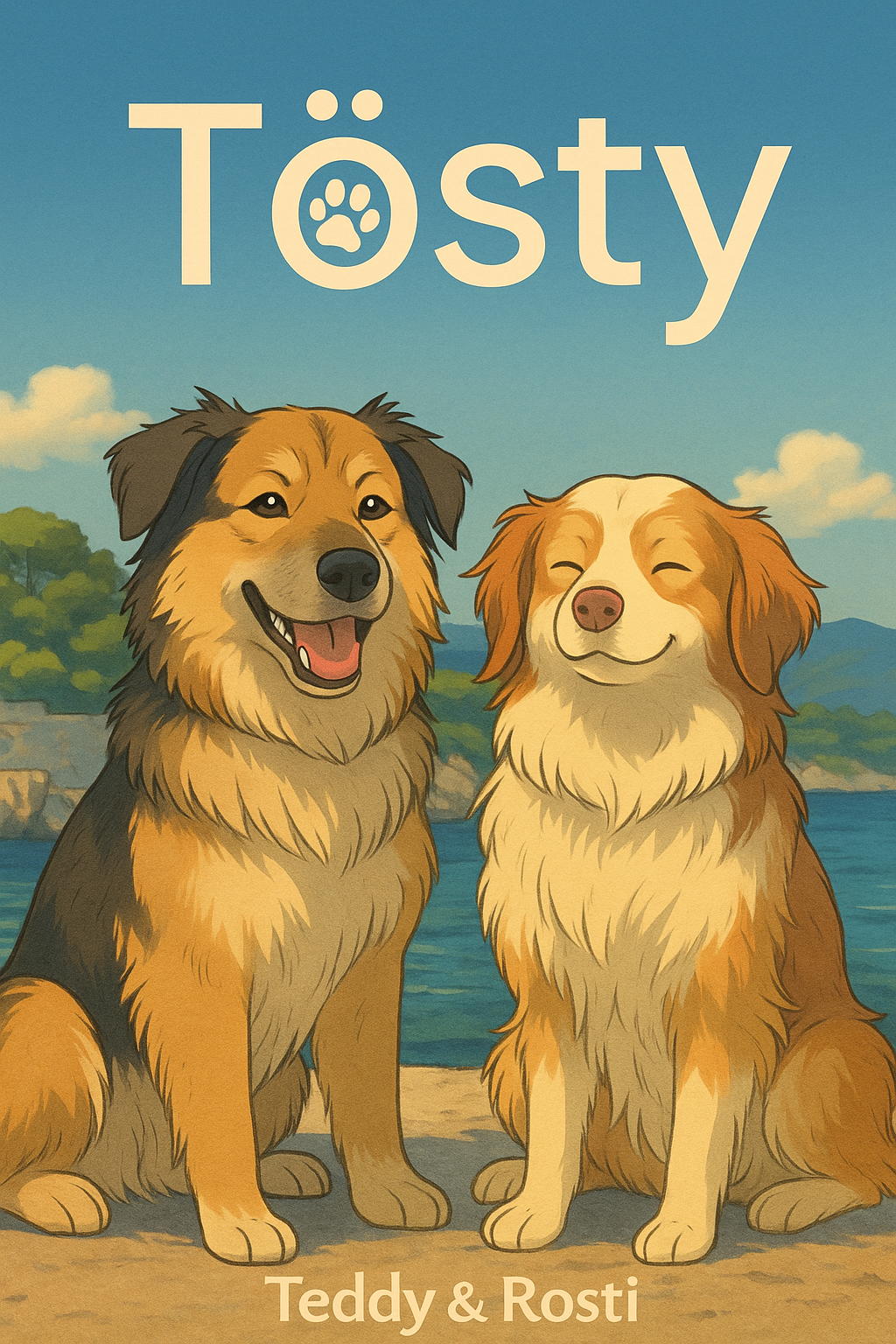 Illustration de chiens de tailles et de besoins différents