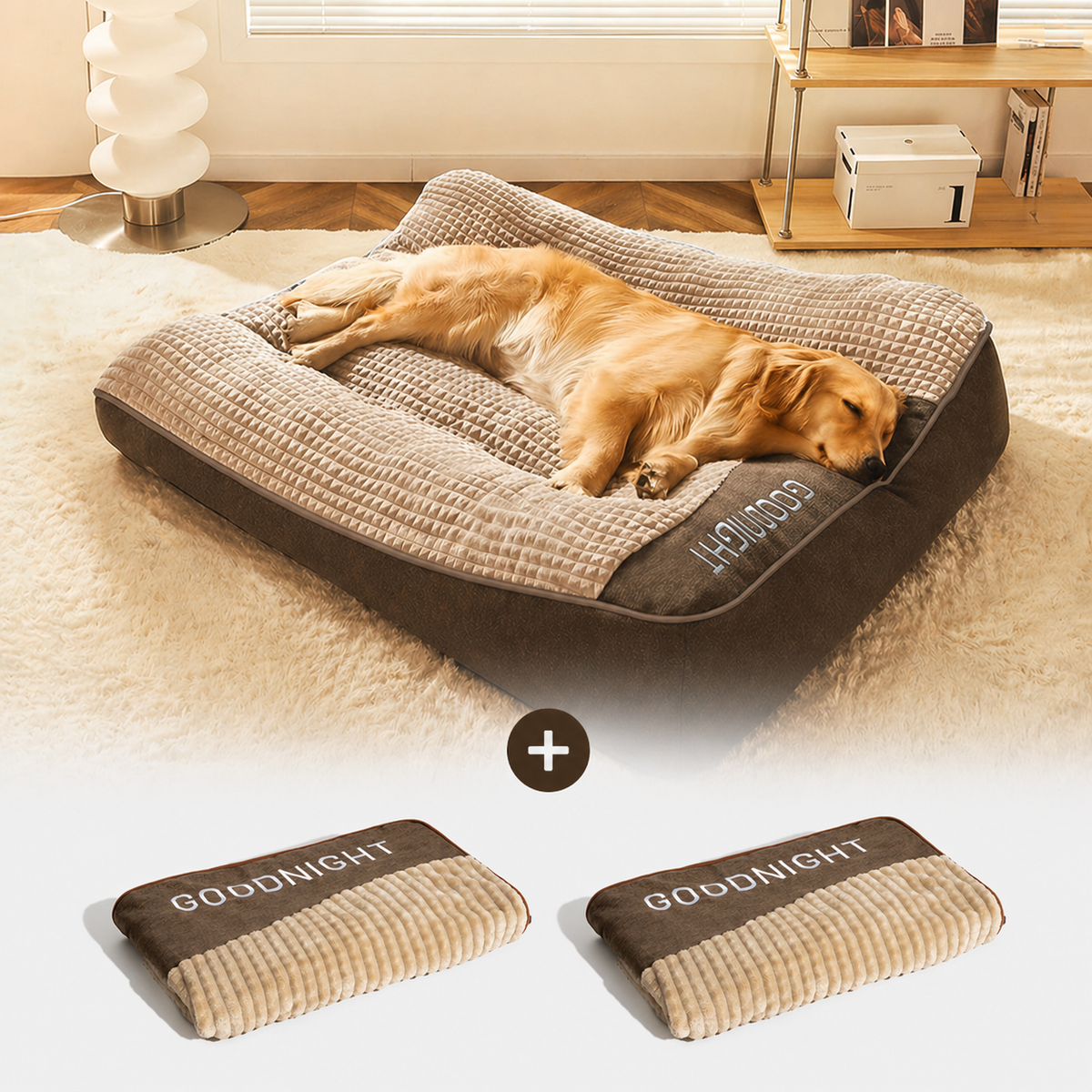 Grand coussin orthopédique  extra moelleux "Goodnight"