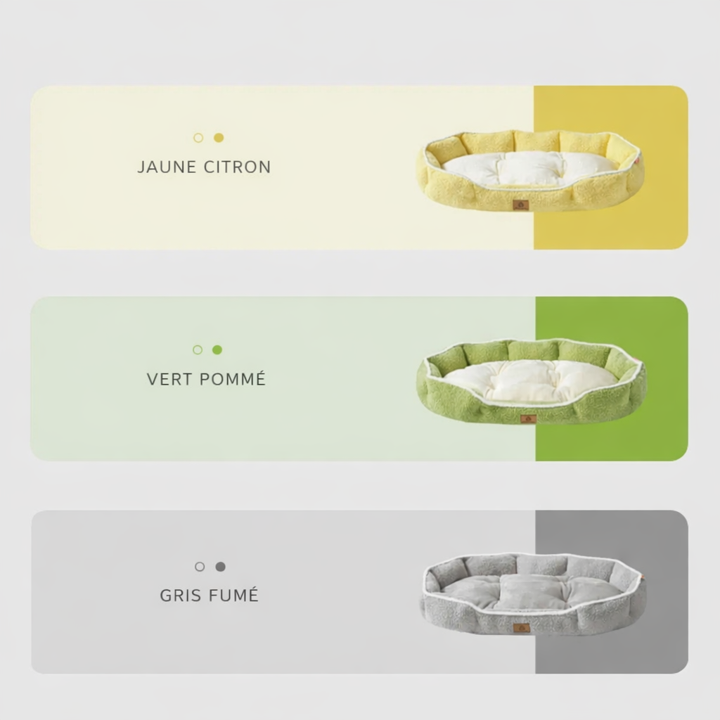 Lit pour Chien Hiver "Nuage Chaud"