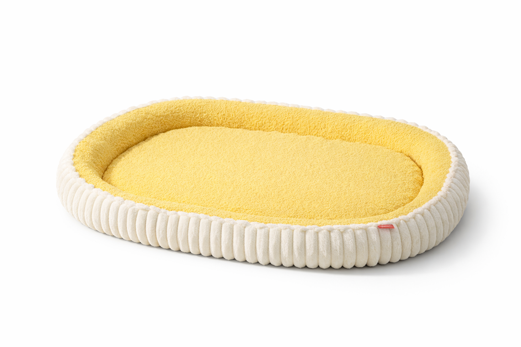 panier orthopédique chien chaud hiver