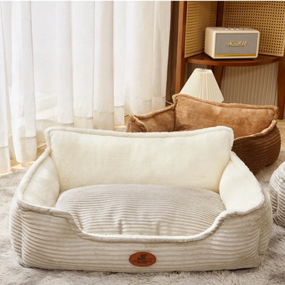 panier orthopédique moelleux chien