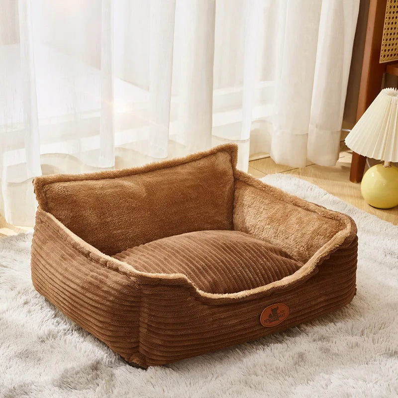 panier orthopédique moelleux chien