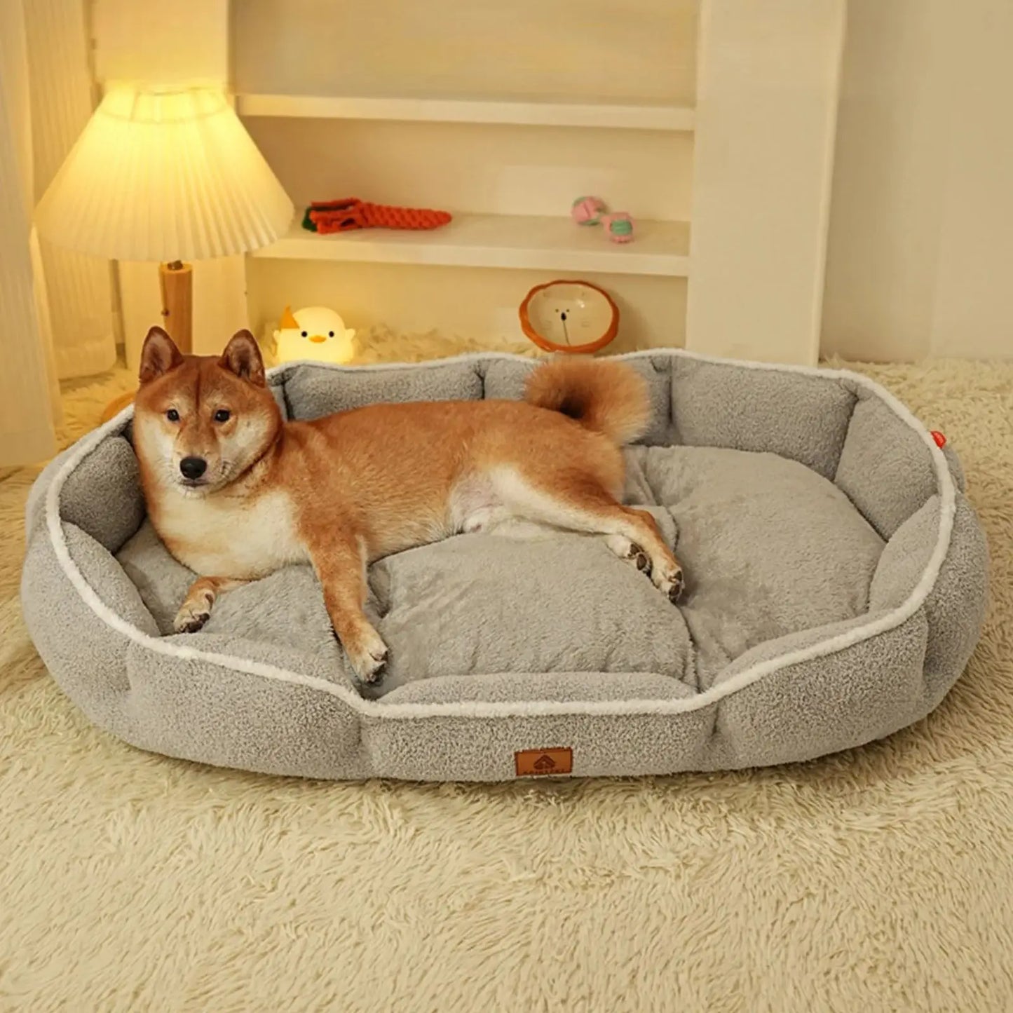 Lit pour Chien Hiver "Nuage Chaud"