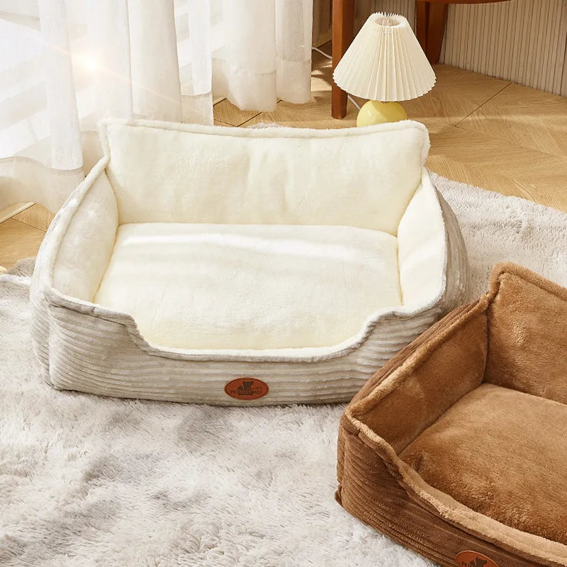 panier orthopédique moelleux chien