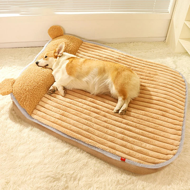 panier chien velours