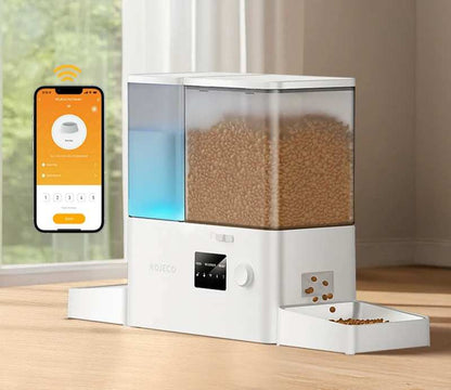 Distributeur automatique croquettes connecté