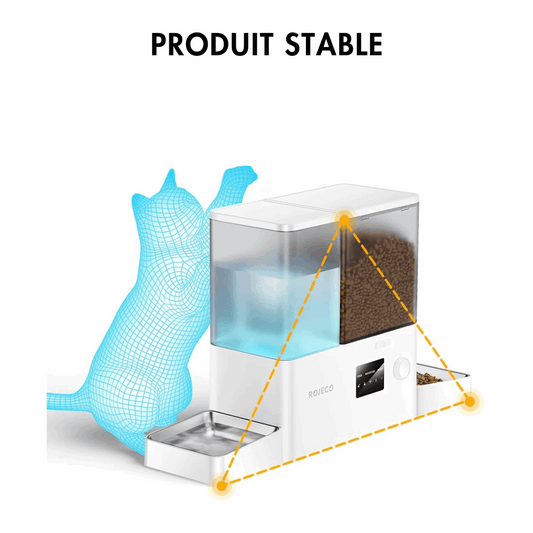 Distributeur automatique croquettes connecté